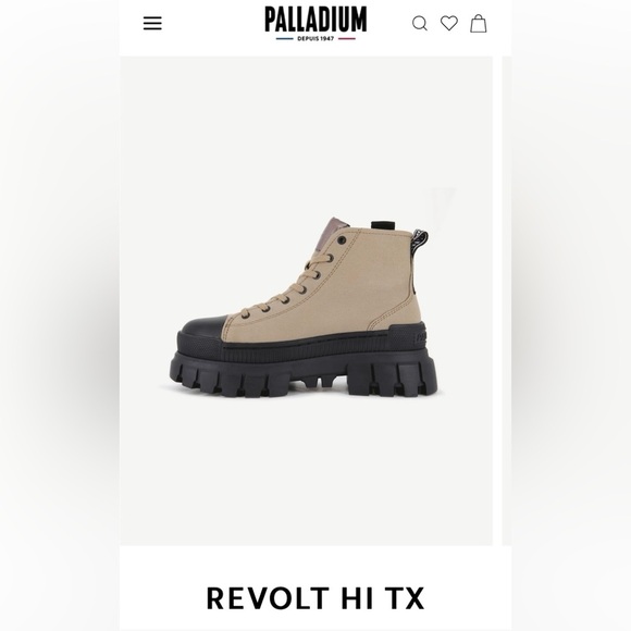Palladium Revolt Hi TX Women’s 10
NIB-Box is not in perfect condition - Picture 5 of 6
